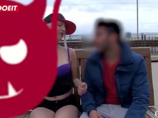 Letsdoeit - spanyol pornósztár csákány fel & baszik egy amatőr fellow