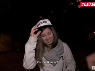 Letsdoeit - deutsch teenager vanda engel fahrten ein groß phallus im die bus